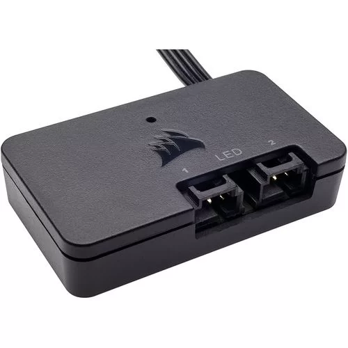 Комплект Из 2 Вентиляторов, Включая Lighting Node Pro Corsair ML140 PRO RGB LED
