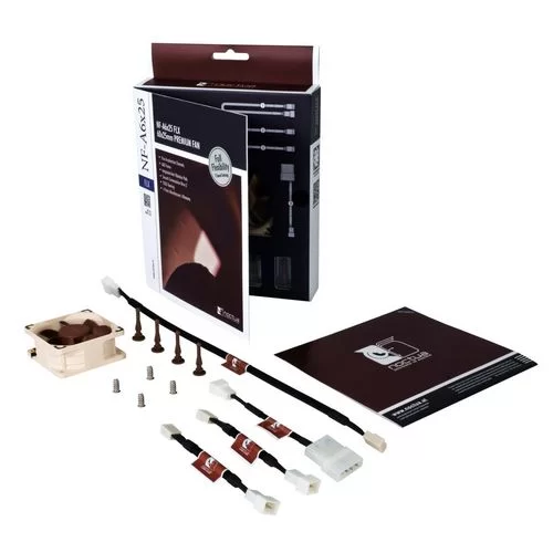 מאוורר למארז Noctua NF-A6X25 FLX 60mm מאוורר למארז Noctua NF-A6X25 FLX 60mm
