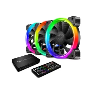 Вентилятор для Корпуса COUGAR VORTEX RGB HPB 120 120mm Вентилятор для Корпуса COUGAR VORTEX RGB HPB 120 120mm