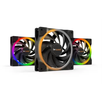 Case Fan be quiet! LIGHT WINGS 120mm PWM high-speed Triple-Pack Color:black