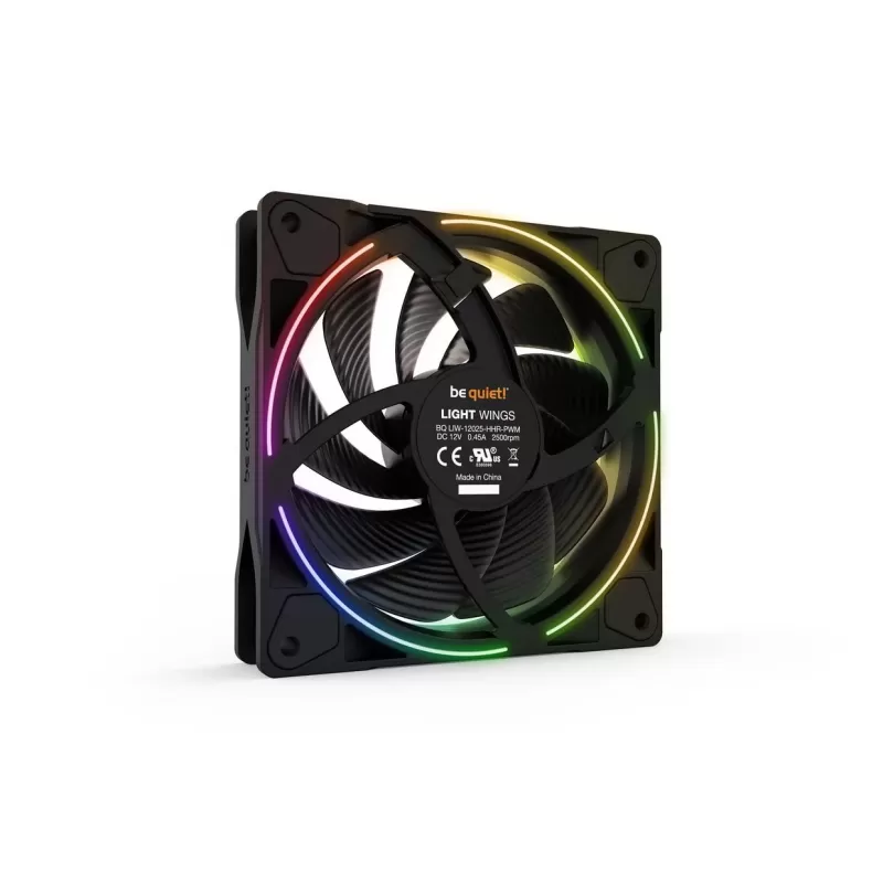 Case Fan be quiet! LIGHT WINGS 120mm PWM high-speed Triple-Pack Color:black