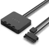 Вентилятор для Корпуса NZXT F120 RGB DUO Triple Pack black 120mm
