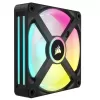 Case Fan Corsair iCUE LINK QX120 RGB 120mm PWM PC Fan Expansion Kit Color:black