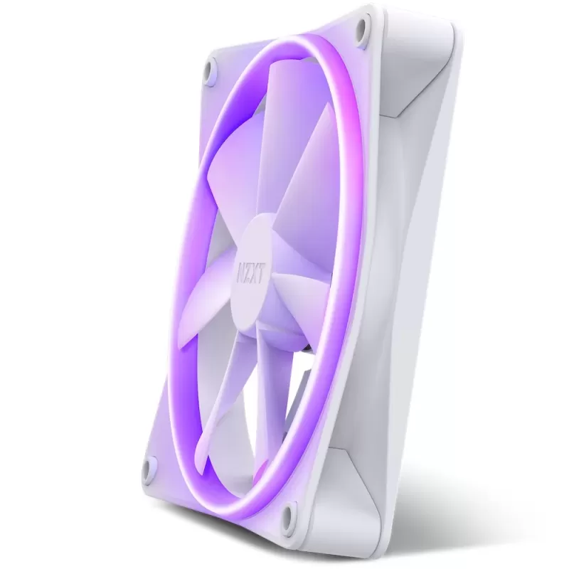 מאוורר למארז NZXT F140RGB 140mm RGB לבן מאוורר למארז NZXT F140RGB 140mm RGB לבן