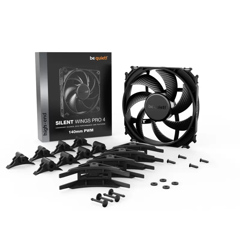 Case Fan be quiet! Silent Wings Pro 4 140mm PWM Case Fan be quiet! Silent Wings Pro 4 140mm PWM