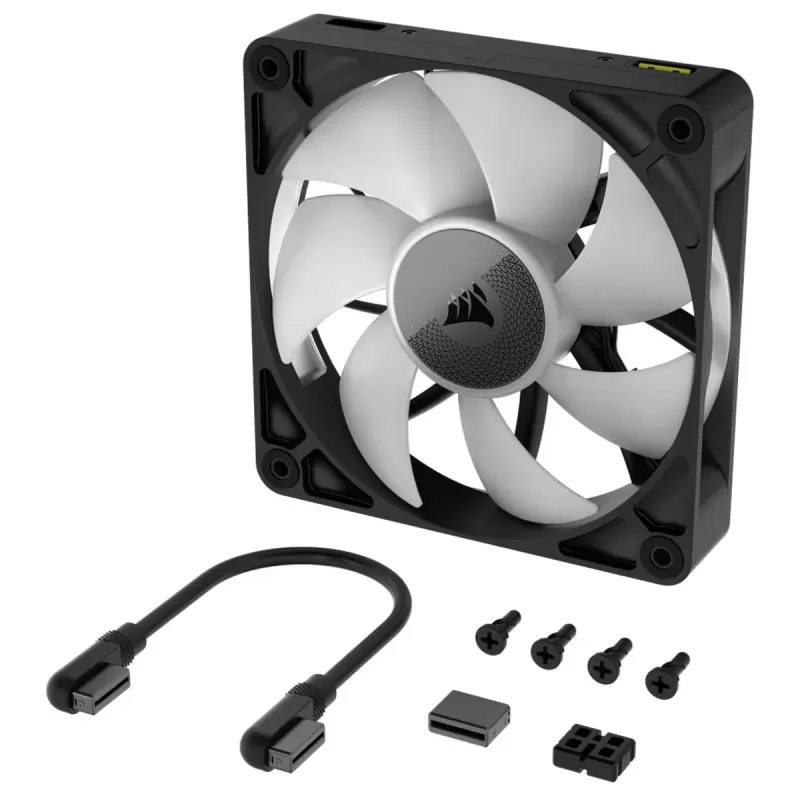 מאוורר למארז Corsair iCUE LINK RX140 RGB 140mm PWM Single Fan Expansion צבע שחור