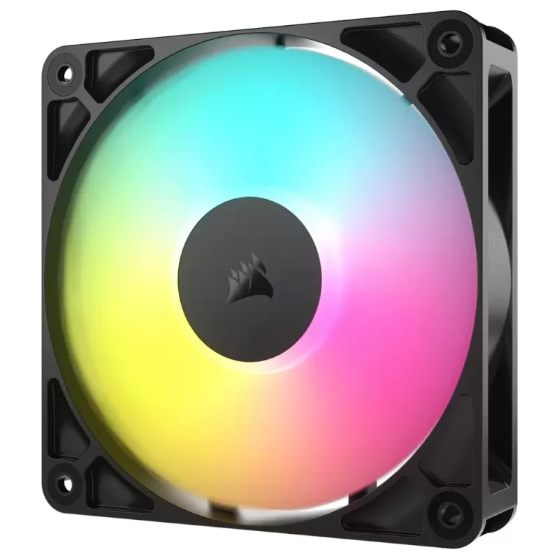 Fan set Corsair RS120-R ARGB 120mm PWM Reverse 3xFans black Fan set Corsair RS120-R ARGB 120mm PWM Reverse 3xFans black