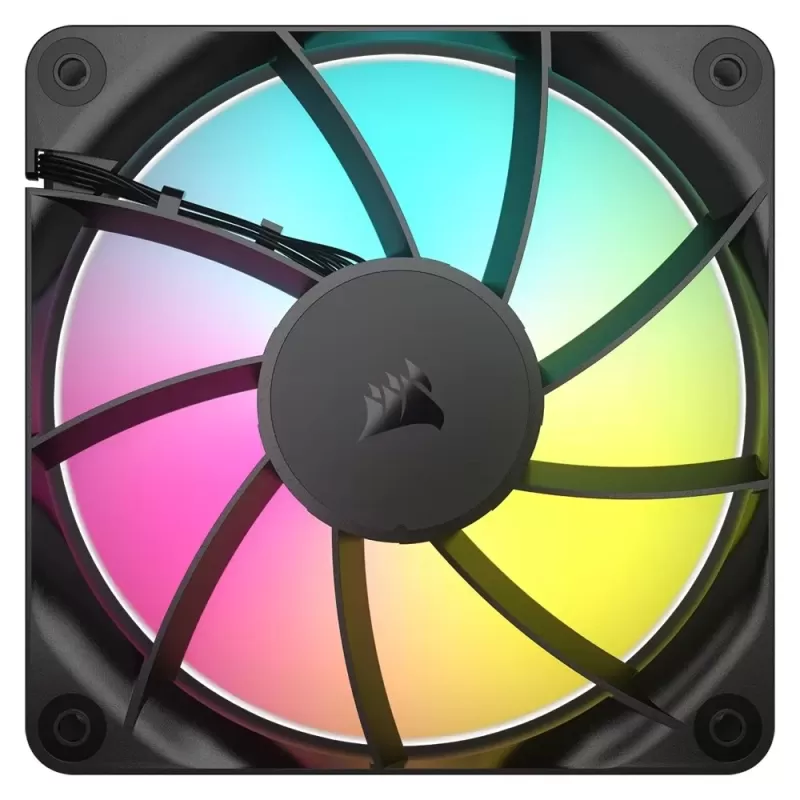 Fan set Corsair RS120-R ARGB 120mm PWM Reverse 3xFans black Fan set Corsair RS120-R ARGB 120mm PWM Reverse 3xFans black