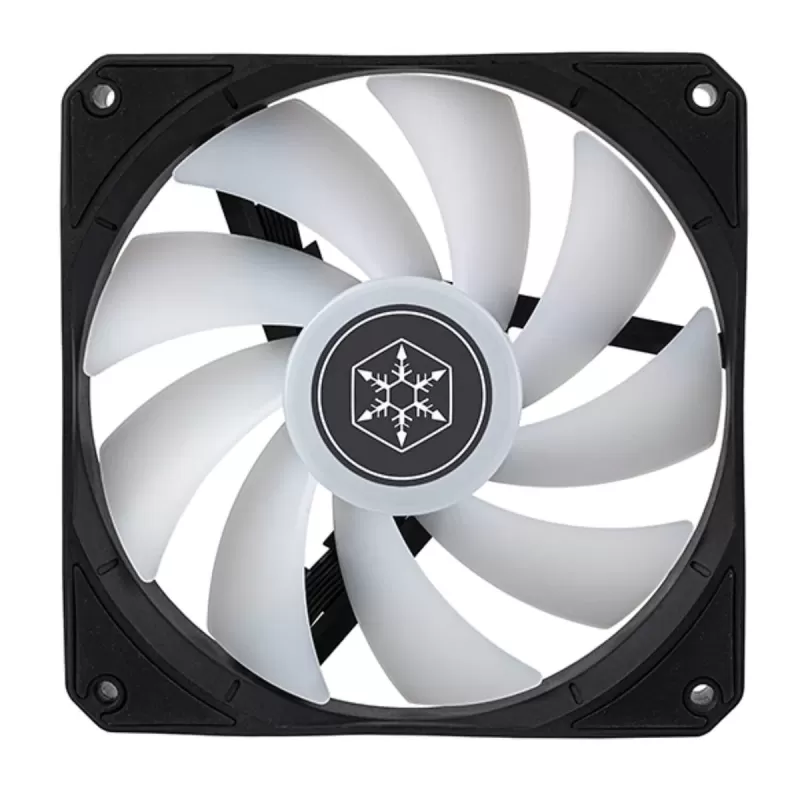מאוורר SilverStone Air Nexus 120 ARGB PWM 3xFans שחור 120mm