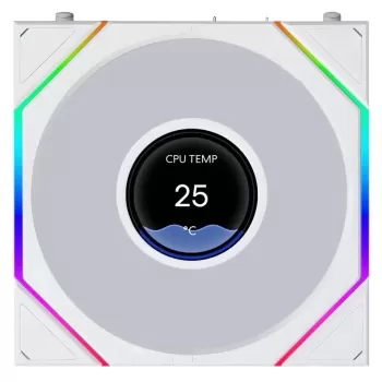 Вентилятор для Корпуса LIAN-LI 120mm UNI FAN TL LCD FLEX white