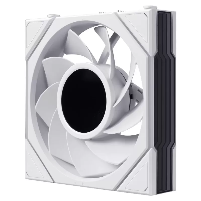 מאוורר למארז LIAN-LI 120mm UNI FAN TL LCD FLEX לבן