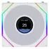 מאוורר למארז LIAN-LI 120mm UNI FAN TL LCD FLEX לבן