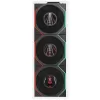 Case Fan LIAN-LI 120mm UNI FAN TL LCD FLEX Reverse Blade 3-Pack black
