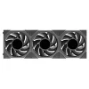 Case Fan LIAN-LI 120mm UNI FAN TL LCD FLEX Reverse Blade 3-Pack black