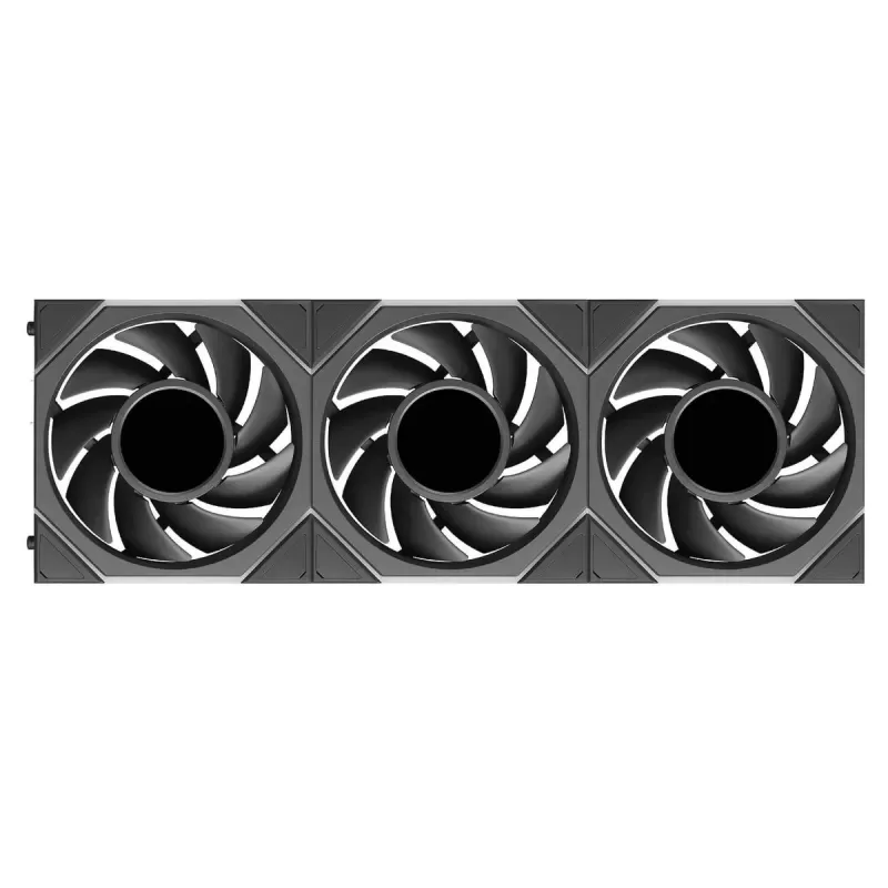 Case Fan LIAN-LI 120mm UNI FAN TL LCD FLEX Reverse Blade 3-Pack black