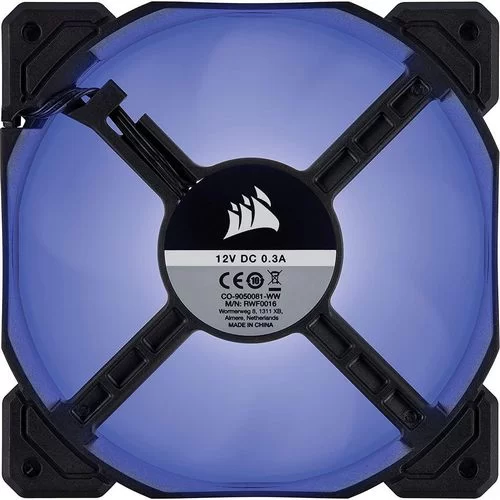 Kit 3 Fans Corsair Air Series AF120 LED (2018) black, blue 120mm Kit 3 Fans Corsair Air Series AF120 LED (2018) black, blue 120mm
