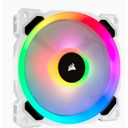 Case Fan Corsair LL120 RGB Dual Light Loop White 120mm Color:white