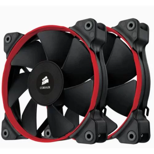 Набор из 2 Вентиляторов Corsair Air Series SP120 PWM Quiet Edition High Static Pressure 120mm Цвет:чёрный, красный, синий