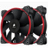 2 Fans Set Corsair Air Series SP120 PWM Quiet Edition High Static Pressure 2 Fans Set Corsair Air Series SP120 PWM Quiet Edition High Static Pressure