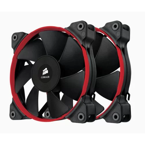 Набор из 2 Вентиляторов Corsair Air Series SP120 PWM Quiet Edition High Static Pressure 120mm Цвет:чёрный, красный, синий