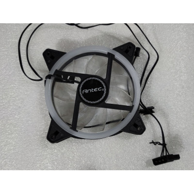 מאוורר למארז עם RGB לא תקין Antec Prizm molex male and female 120mm OEM, ללא מאוורר למארז עם RGB לא תקין Antec Prizm molex male and female 120mm OEM, ללא