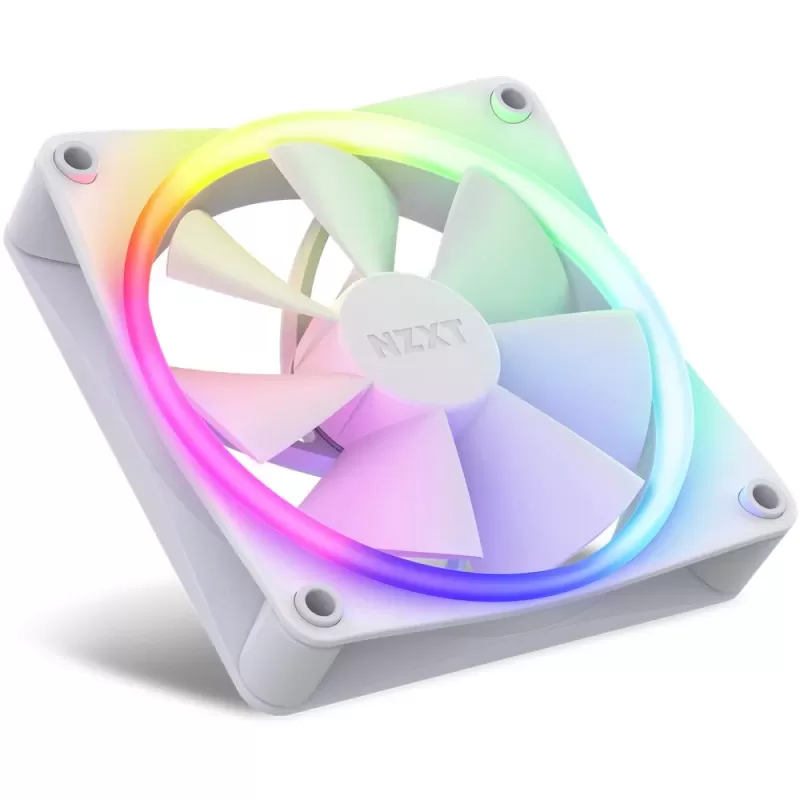 Вентилятор для Корпуса NZXT F120 RGB Triple Pack white 120mm Вентилятор для Корпуса NZXT F120 RGB Triple Pack white 120mm