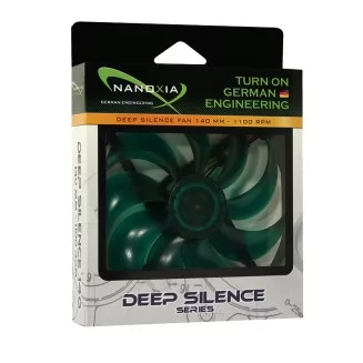 מאוורר למארז NANOXIA Deep Silence 140mm Ultra quiet Case Fan צבע שחור