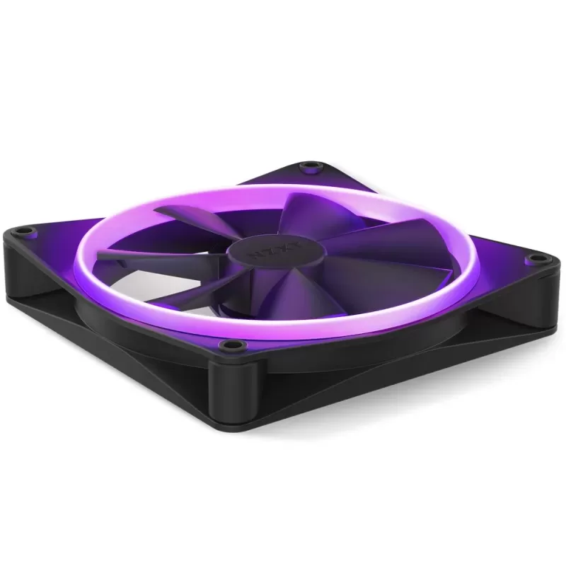 Вентилятор для Корпуса NZXT F140RGB 140mm RGB black Вентилятор для Корпуса NZXT F140RGB 140mm RGB black