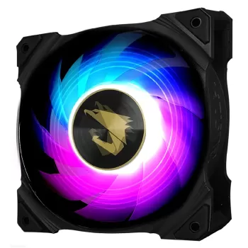 מאוורר למארז Gigabyte AORUS 120 ARGB FAN 120mm צבע שחור - יבואן רשמי