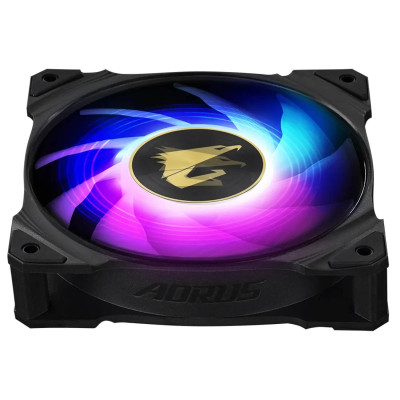 Case Fan Gigabyte AORUS 120 ARGB FAN 120mm Color:black Case Fan Gigabyte AORUS 120 ARGB FAN 120mm Color:black