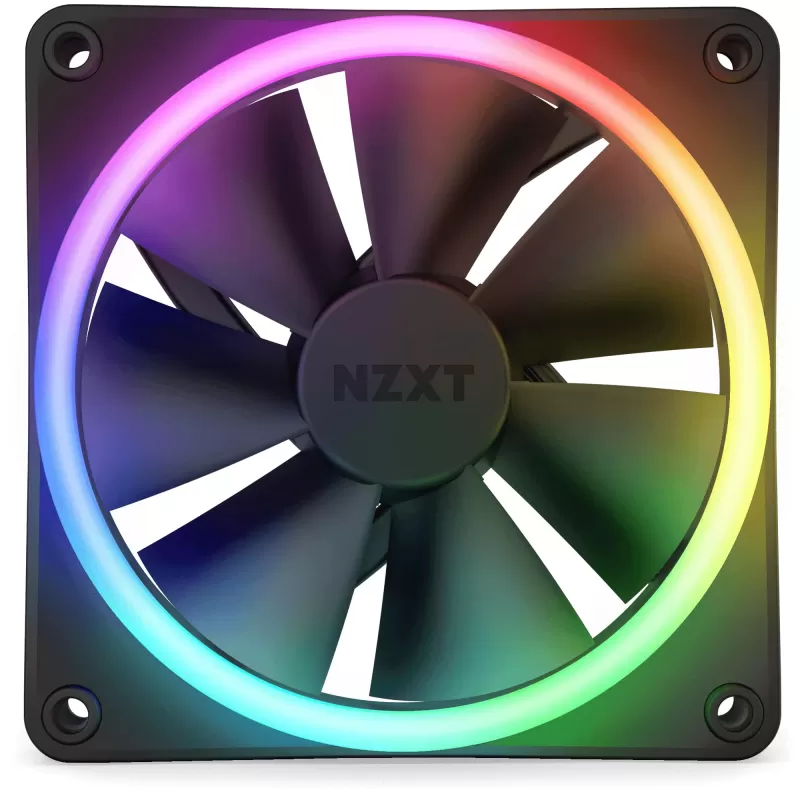 Вентилятор для Корпуса NZXT F120 RGB Duos 120mm black Вентилятор для Корпуса NZXT F120 RGB Duos 120mm black