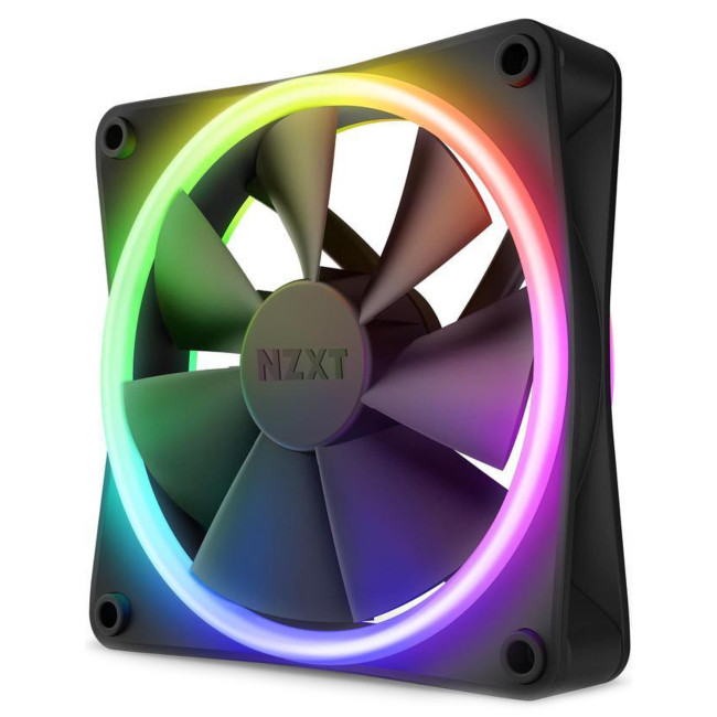 Вентилятор для Корпуса NZXT F120 RGB Duos 120mm черный