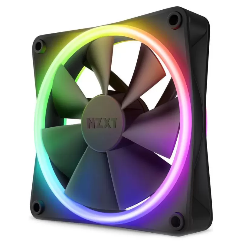 Вентилятор для Корпуса NZXT F120 RGB Duos 120mm black Вентилятор для Корпуса NZXT F120 RGB Duos 120mm black
