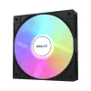 מאוורר למארז Coolleo 120mm PWM ARGB שחור Fan