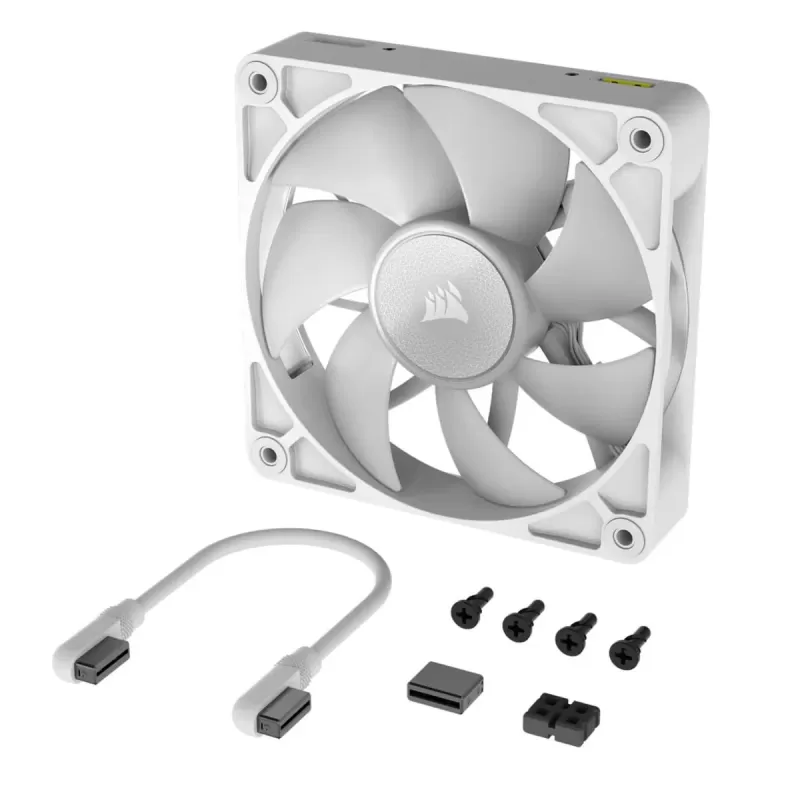 Вентилятор для Корпуса Corsair RX120 RGB 120mm white Вентилятор для Корпуса Corsair RX120 RGB 120mm white