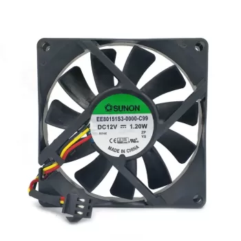 מאוורר למארז Sunon 80x80x15mm 2400rpm EE80151S3-0000-C99 80mm מאוורר למארז Sunon 80x80x15mm 2400rpm EE80151S3-0000-C99 80mm