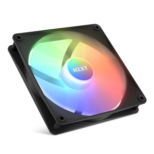 Вентилятор для Корпуса NZXT F140 RGB Core 140mm Hub-Mounted RGB Fan черный