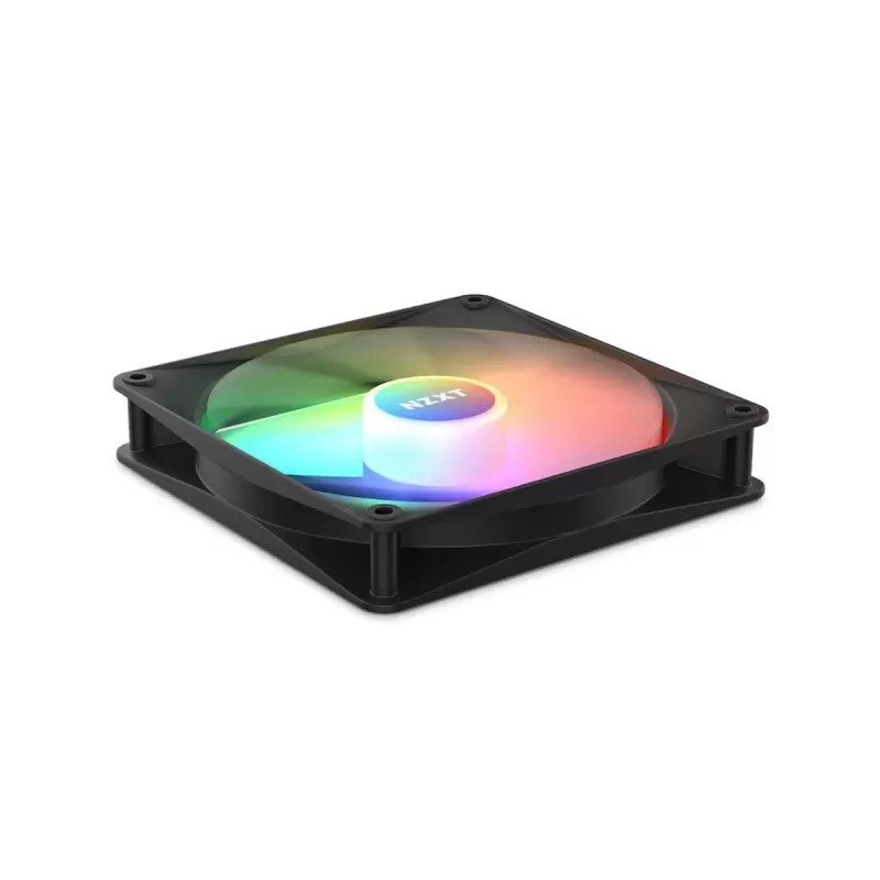 Вентилятор для Корпуса NZXT F140 RGB Core 140mm Hub-Mounted RGB Fan black