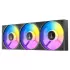 מאוורר למארז Antec C120 ARGB 120mm PWM שחור 3x Fans
