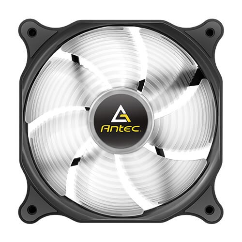 מאוורר למארז Antec F12 Racing ARGB 120mm PWM 120mm צבע שחור..