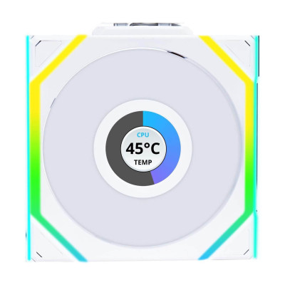 Вентилятор для Корпуса LIAN-LI UNI SL Wireless LCD 12mm белый 120mm