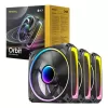 Набор вентиляторов Antec Orbit 120 ARGB x3 Fans 120mm Цвет:чёрный