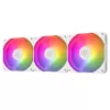 מאוורר SilverStone Air Nexus 120 ARGB PWM 3xFans לבן 120mm מאוורר SilverStone Air Nexus 120 ARGB PWM 3xFans לבן 120mm