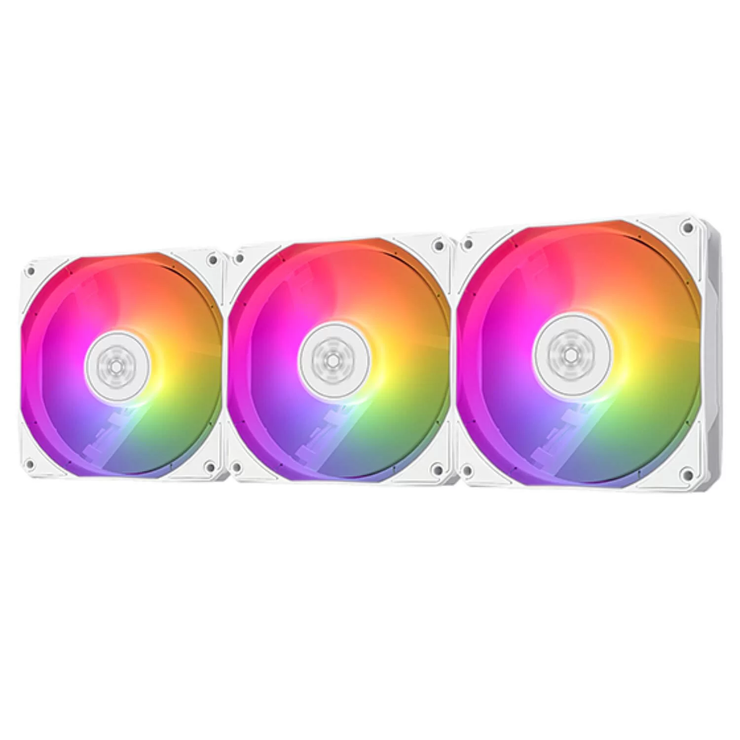 Вентилятор SilverStone Air Nexus 120 ARGB PWM 3xFans white 120mm