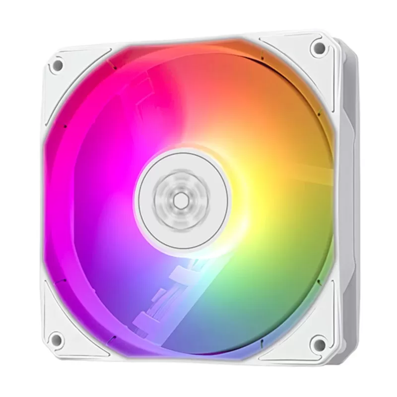 מאוורר SilverStone Air Nexus 120 ARGB PWM 3xFans לבן 120mm מאוורר SilverStone Air Nexus 120 ARGB PWM 3xFans לבן 120mm