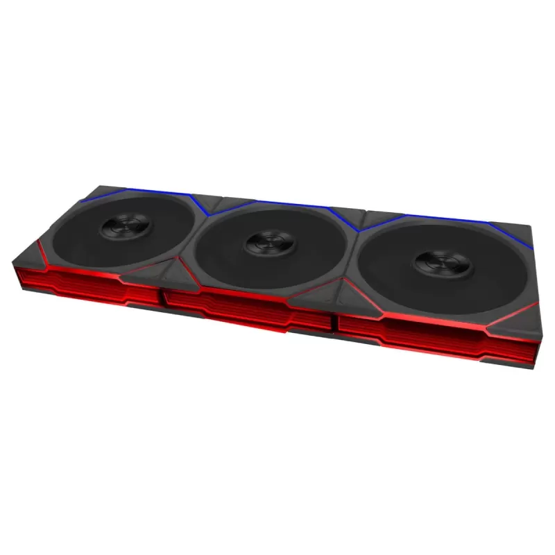 Case Fan LIAN-LI 120mm UNI FAN TL FLEX Reverse Blade 3-Pack black