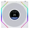 Case Fan LIAN-LI 120mm UNI FAN TL LCD FLEX 3-Pack white
