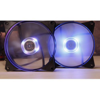 Case Fan Cooler Master MASTERFAN MF120L BLUE 120mm Case Fan Cooler Master MASTERFAN MF120L BLUE 120mm