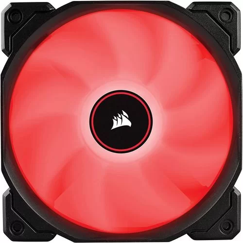 Kit 3 Fans Corsair Air Series AF120 LED (2018) black, red 120mm