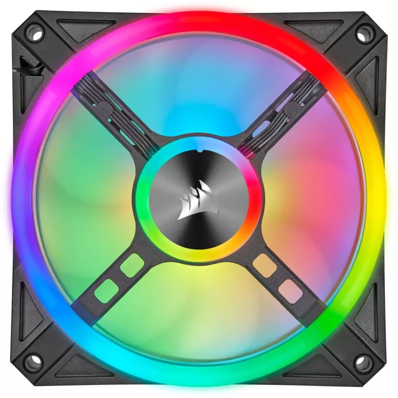 Case Fan Corsair iCUE QL120 RGB black 120mm